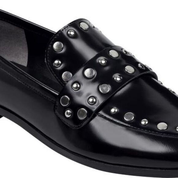 🔥NIB Marc Fisher Zimma Studded Leather Loafers Size 7.5 - Picture 7 of 14